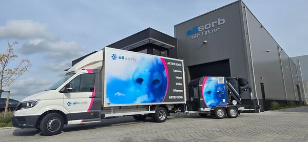 Filterinstallaties met een zuigwagen Filterinstallaties met een zuigwagen